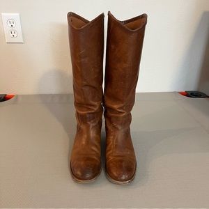 Frye Melissa Button Tall Boot Wide Calf